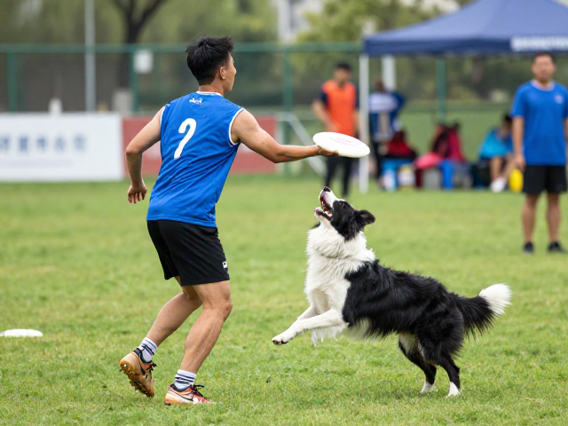 边境牧羊犬飞盘竞技接取训练,赛前集训营核心技巧分享