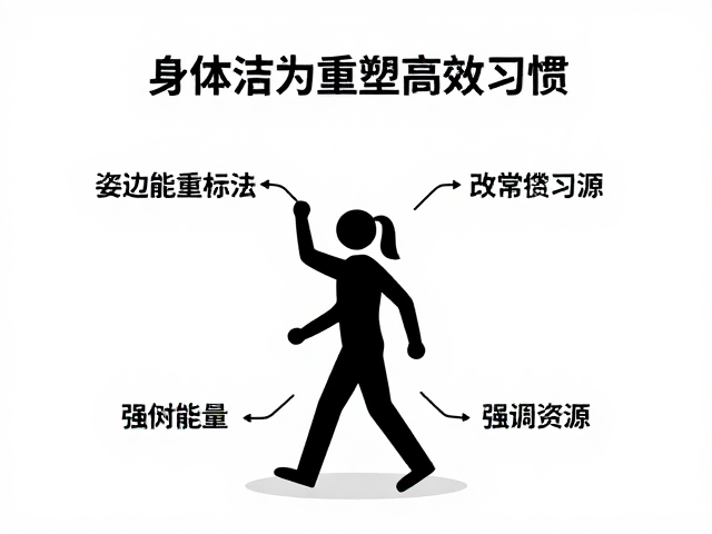 姿态能量与认知资源的分配