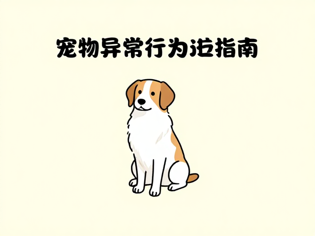 宠物异常行为？缺乏安全感？保持训练一致性是关键