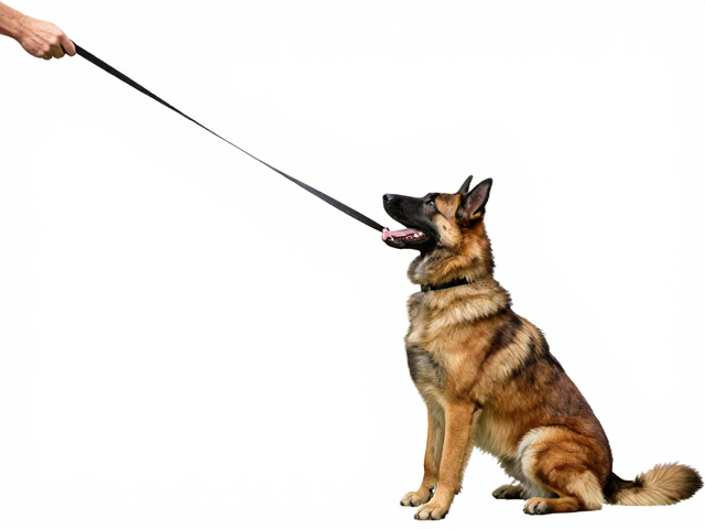 训犬技巧,长绳召回后主动坐下,精准释放奖励强化服从性