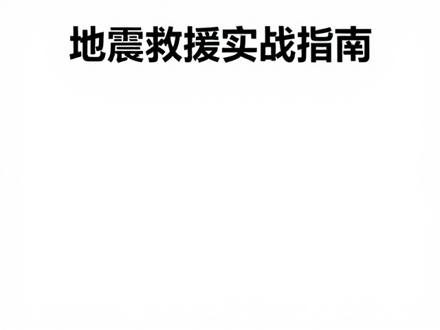 地震救援中生命探测技术的演进逻辑