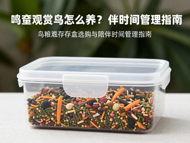 鸣禽观赏鸟怎么养?鸟粮储存盒选购与陪伴时间管理指南