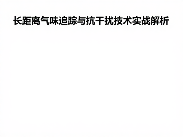 长距离气味追踪的核心原理与传感器应用