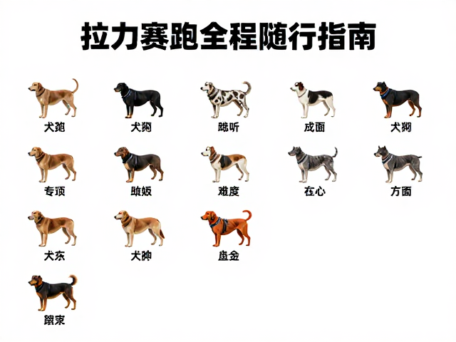 拉力赛跑全程随行指南,犬种专项与逐级难度进阶