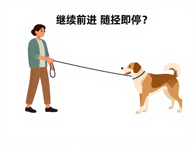 狗狗绕腿拉紧即停？用&ldquo;继续前进&rdquo;当奖励，轻松纠正随行坏习惯