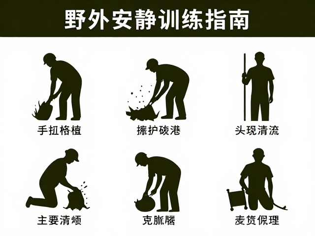 痕迹清理与生态恢复