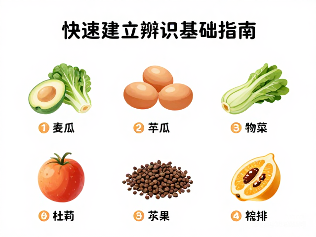 掌握物品属性识别的关键指标