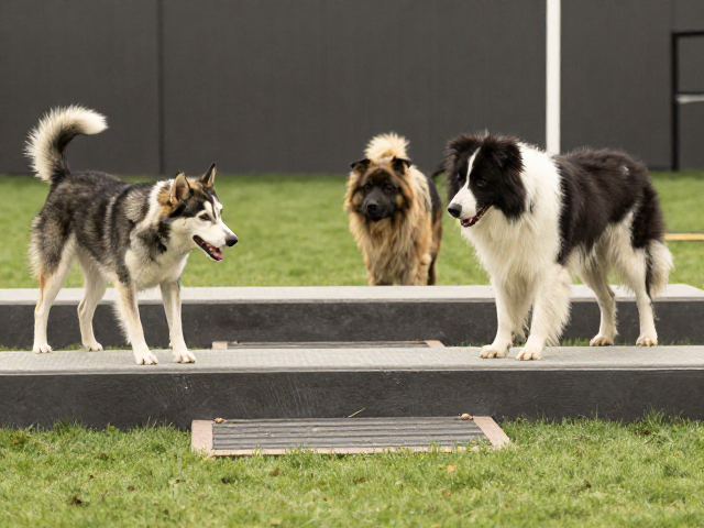 特殊犬种训练学校,共同训练期如何教狗狗避让台阶坑洼障碍