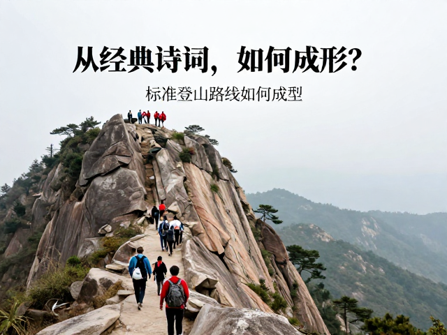 从经典诗词到民间热潮,标准登山路线如何成型?