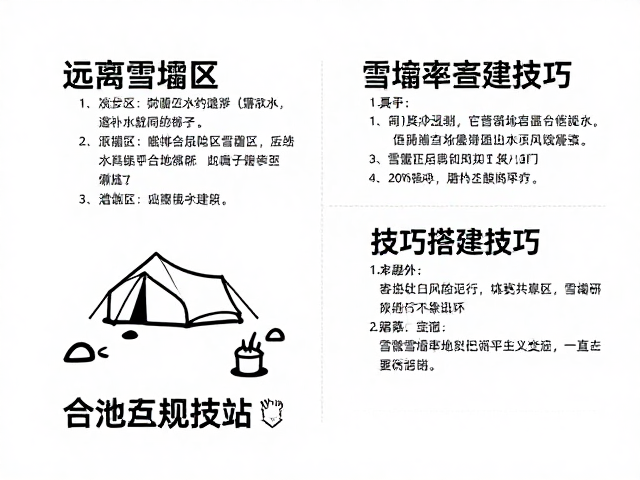 远离雪崩区:地形识别与风险评估