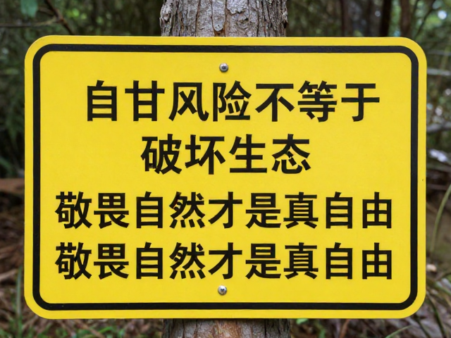 行为边界与自然敬畏的重新定义