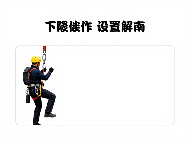 救援课程,下降保护操作详解与应急联系人卡片设置指南