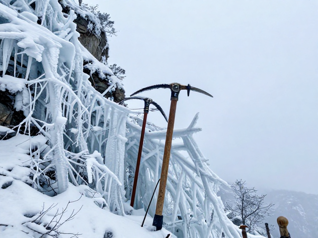 清代登山诗词里的冰雪智慧,冰镐冰爪改良与天气预报应用