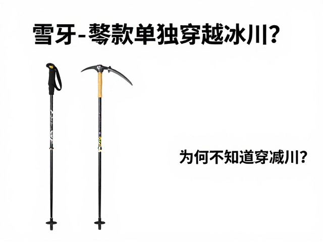 雪杖与冰镐选购指南,为何严禁单独穿越冰川?