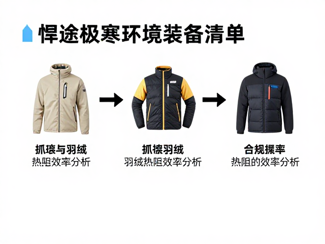 中间层:抓绒与羽绒的热阻效率分析