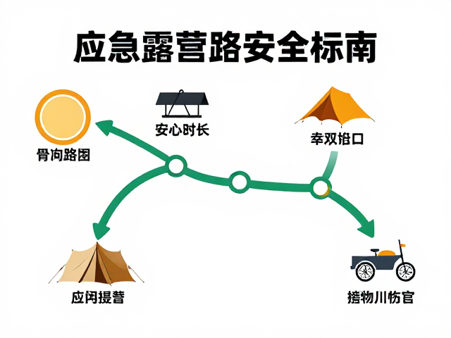 应急露营的安全操作规范与物资准备