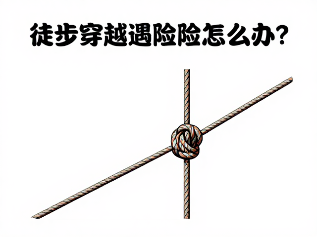 救援绳的基础操作与关键绳结技巧