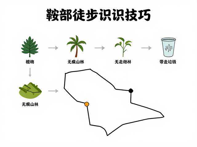 鞍部徒步指南,植物识别技巧与无痕山林,带走垃圾
