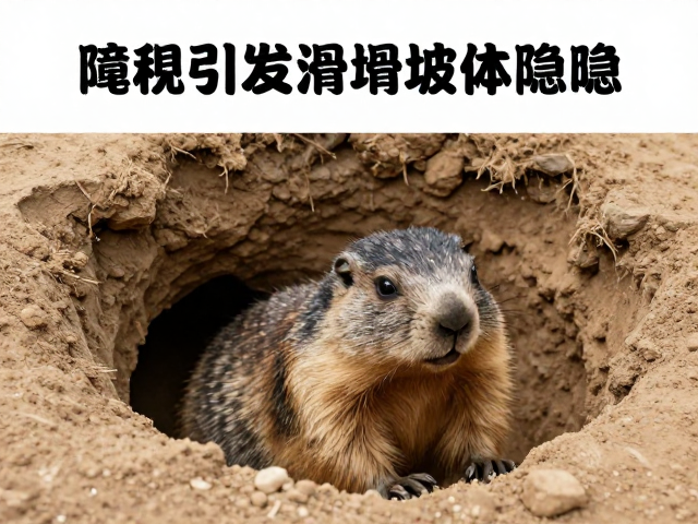 旱獭引发滑坡体隐患?揭秘动物识别与地质灾害预警