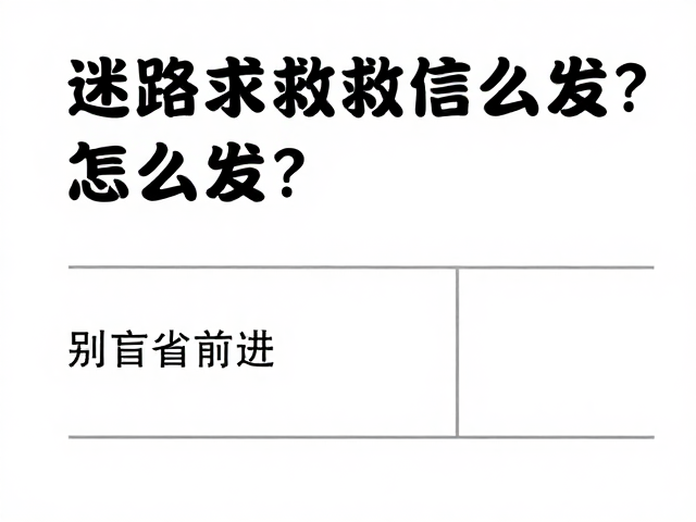 科学发出求救信号