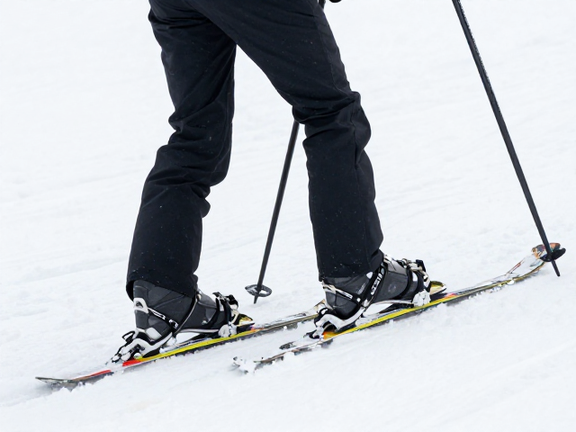 雪坡行进技巧,如何正确使用雪套与登山绳确保安全