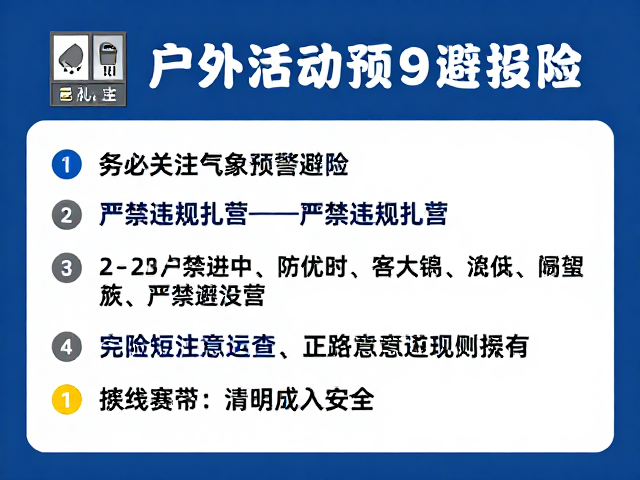 气象预警与避险策略