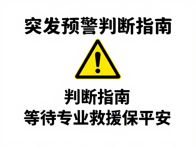 迷路失联别慌!突发预警判断指南,等待专业救援保平安