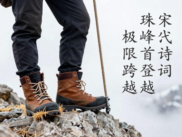从布履草鞋到近代登山装备的演变