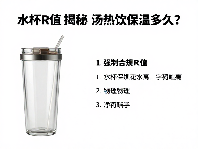 水杯R值揭秘，热汤热饮保温多久？实测数据大公开