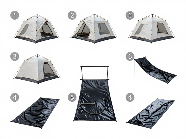 雪地帐篷搭建步骤,湿帐临时外挂技巧与地布铺设指南