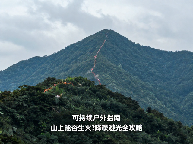 可持续户外指南,山上能否生火?降噪避光全攻略
