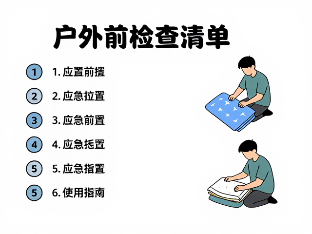 应急毯的标准化操作与场景应用
