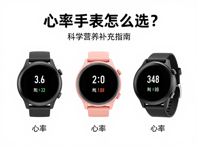 心率手表怎么选?体能薄弱人群科学营养补充指南