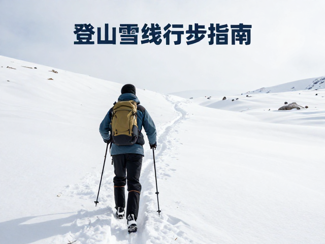 冬季登山雪线行走指南,裂缝识别技巧与安全攻略
