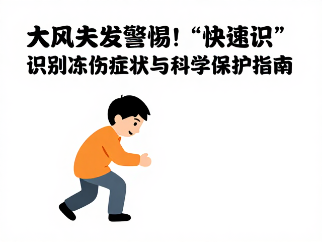 冻伤后的紧急处理与误区规避