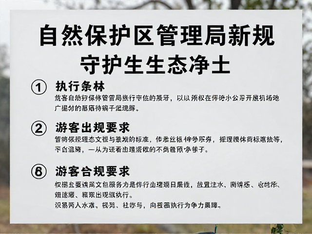 游客行为准则与现场执行标准