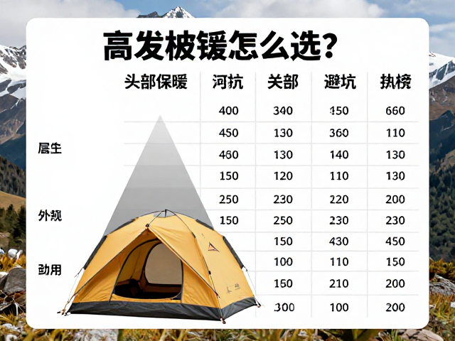 高海拔帐篷怎么选?头部保暖关键与海拔表数据避坑指南