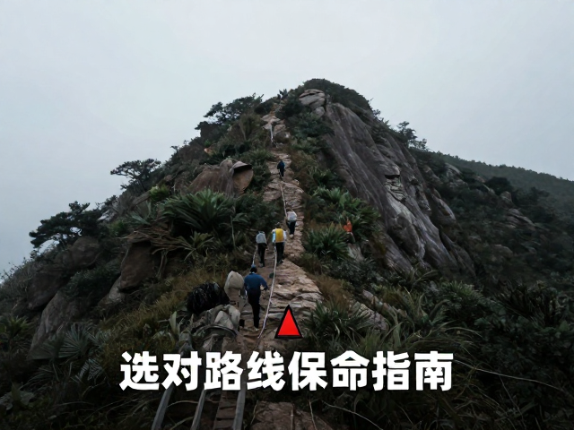 徒步遇险?缓慢上升配合求救信号,选对路线保命指南