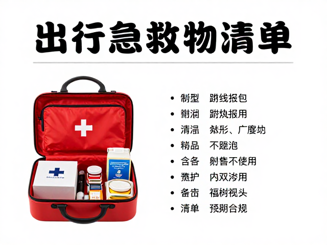 急救包配置与应急物资清单