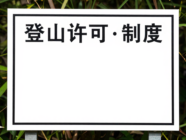 登山许可制度,守护风景名胜区生物多样性保护的关键
