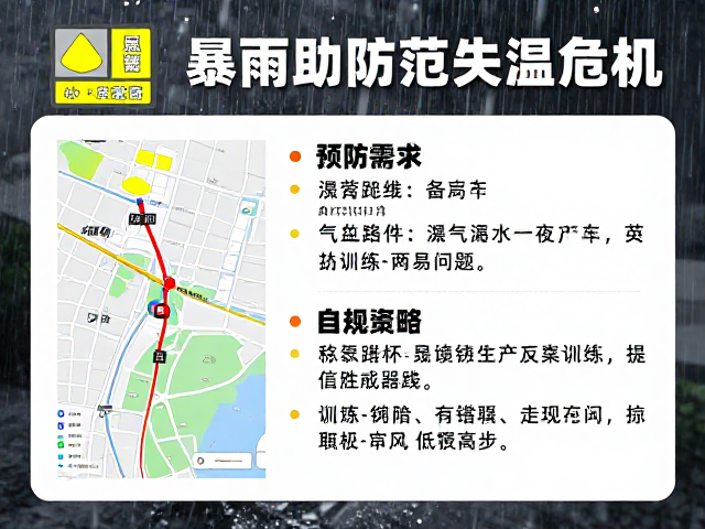 应急物资与自救策略执行