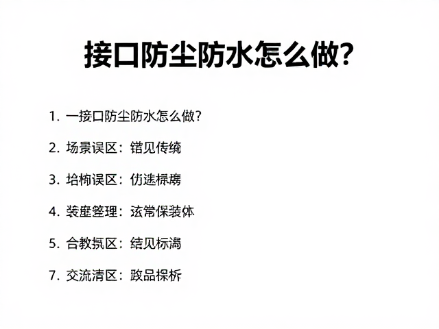 实施中的关键工艺与结构设计