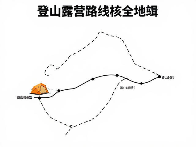 登山露营路线规划,帐篷搭建与夜间防寒管理全攻略