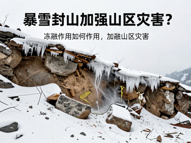 暴雪封山风险预警,冻融作用如何加剧山区灾害?