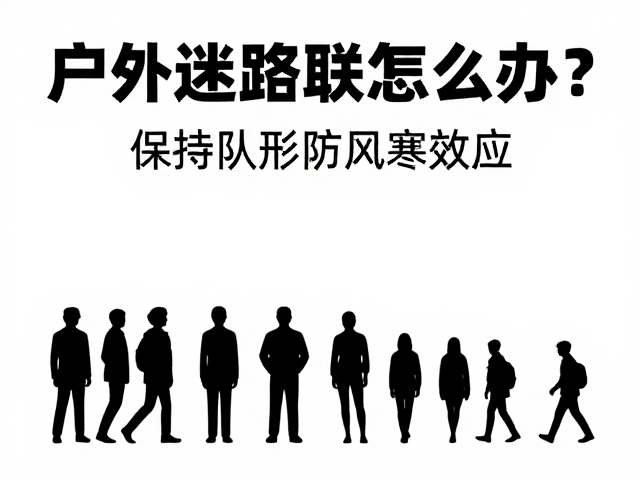 户外迷路失联怎么办?保持队形防风寒效应,保命指南