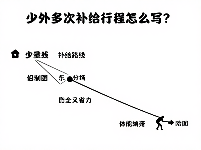 少量多次补给策略与体能分配