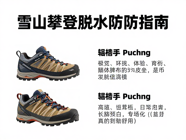 登山鞋类选购与策略