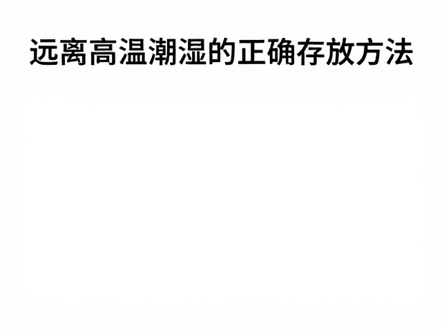 规避高温潮湿的存放环境逻辑