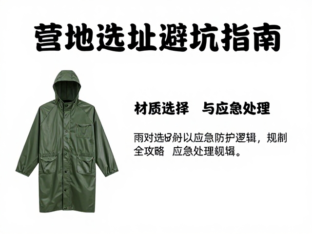 雨衣装备:材质选择与应急防护逻辑