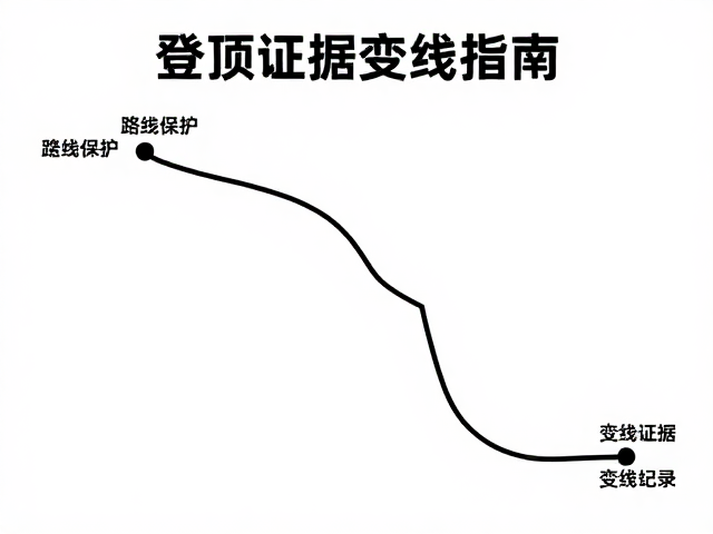 户外徒步安全指南,路线保护与变线记录,登顶证据全解析